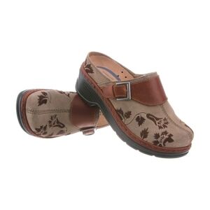 KLOGS Austin, Taupe Suede Tapestry, Size 8M
